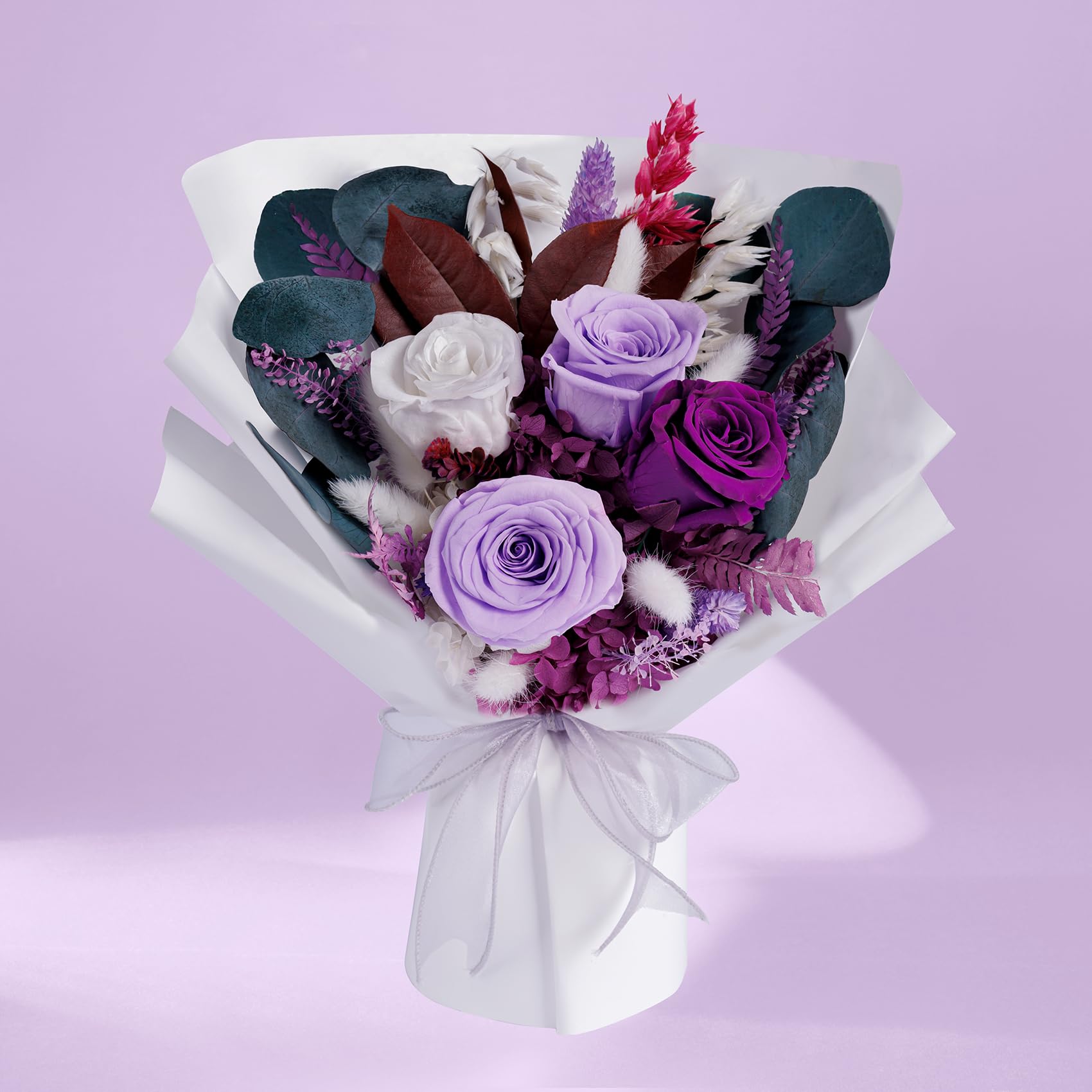 Amazon.com: Bonsion Preserved Flowers Gifts for Women, Flower for